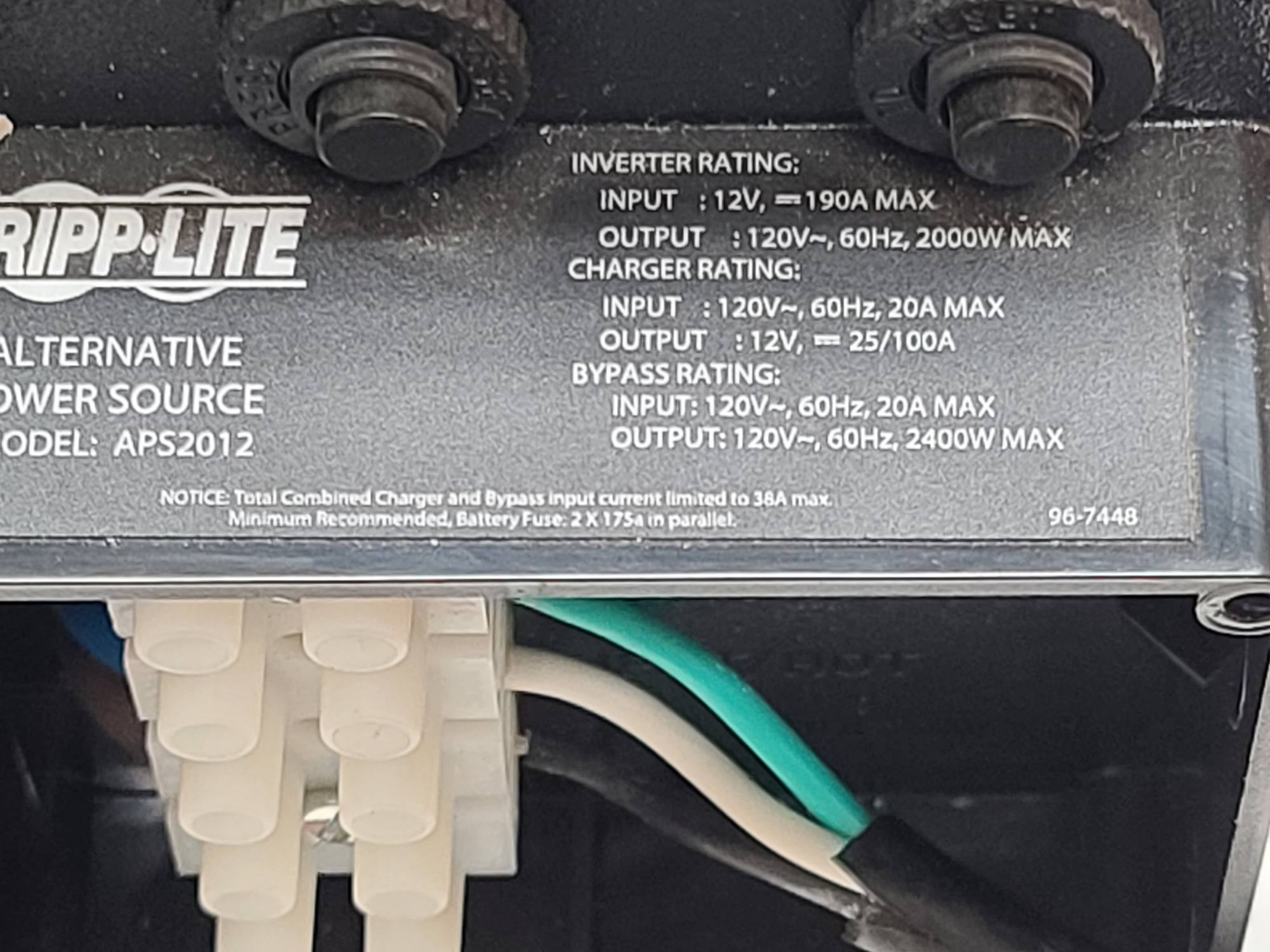 Tripp-Lite APS2012 for sale